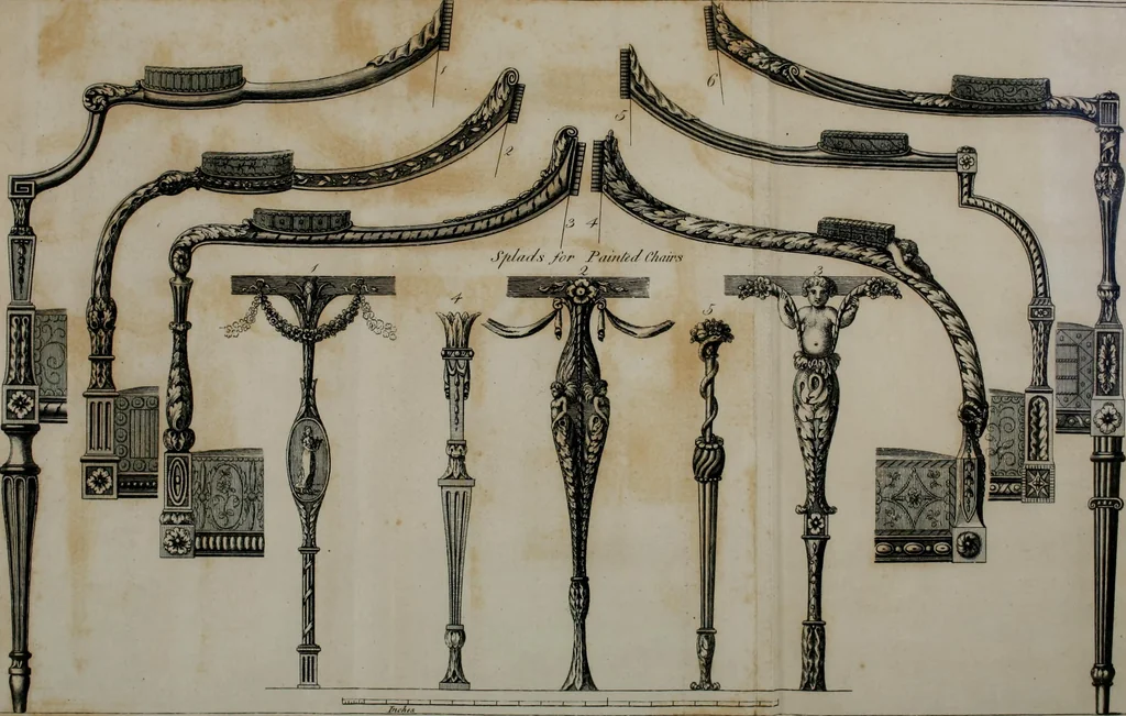 An illustration from The cabinet-maker and upholsterer's drawing-book : in four parts, 1802, leaf 729