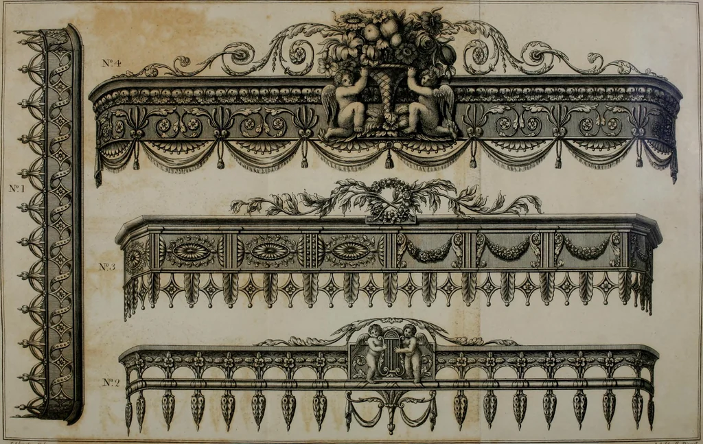 An illustration from The cabinet-maker and upholsterer's drawing-book : in four parts, 1802, leaf 733