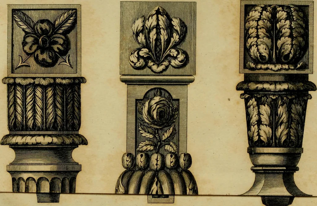 An illustration from The cabinet-maker and upholsterer's drawing-book : in four parts, 1802, leaf 740