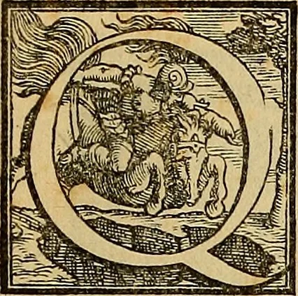 An illustration from Omnivm Caesarvm verissimae imagines ex antiqvis nvmismatis desvmptae : addita per brevi cvivsque vitae descriptiones ac diligenti eorvm, qvae reperiri potvervnt nvmismatvm, aversae partis delineatione. Libri primi, 1554, leaf 100
