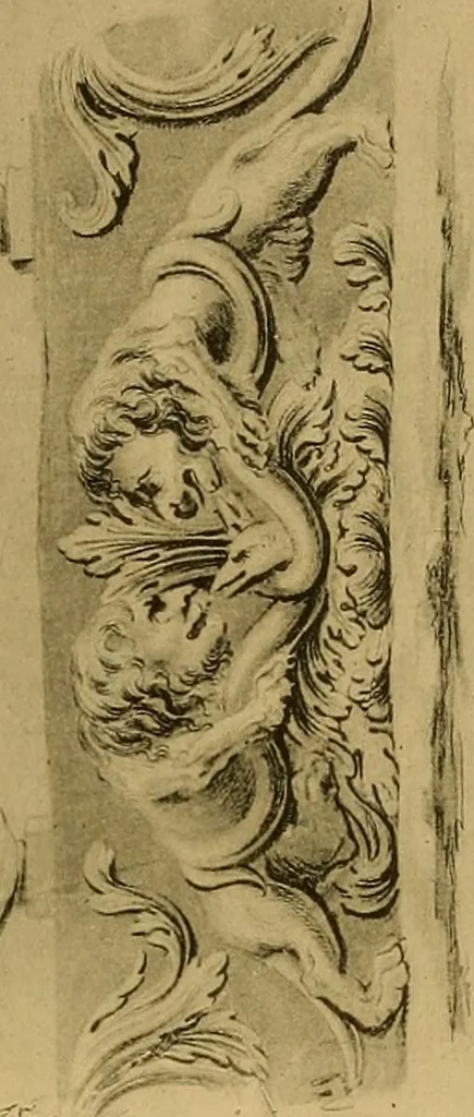 An illustration from Cahiers d'arabesques : propres à la décoration des appartements, 1920, leaf 16