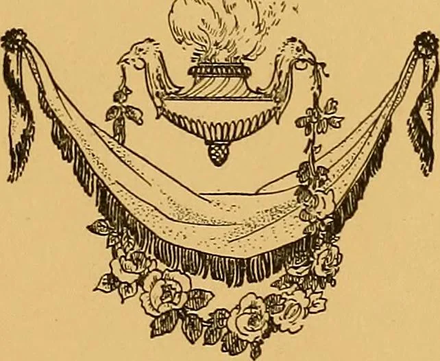 An illustration from Cahiers d'arabesques : propres à la décoration des appartements, 1920, leaf 6