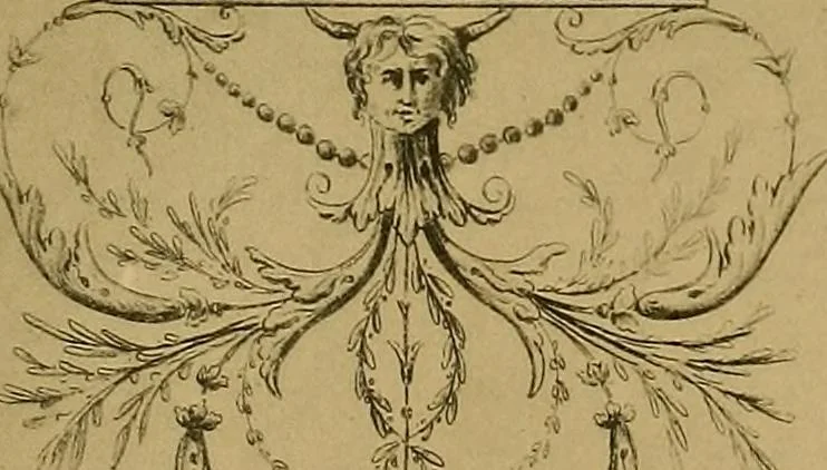 An illustration from Cahiers d'arabesques : propres à la décoration des appartements, 1920, leaf 64
