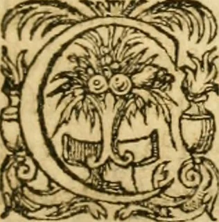 An illustration from Caii Suetonii Tranquilli de xii Caesaribus libri viii : eiusdem de illustribus grammaticis et de claris rhetoribus : Isaacus Casaubonus ex fide vetustissimorum librorum recensuit & libros adiecit animadversionum, 1611, leaf 40