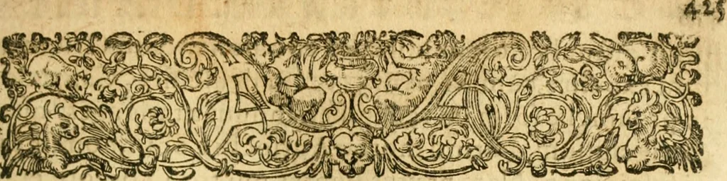 An illustration from Caii Suetonii Tranquilli de xii Caesaribus libri viii : eiusdem de illustribus grammaticis et de claris rhetoribus : Isaacus Casaubonus ex fide vetustissimorum librorum recensuit & libros adiecit animadversionum, 1611, leaf 464