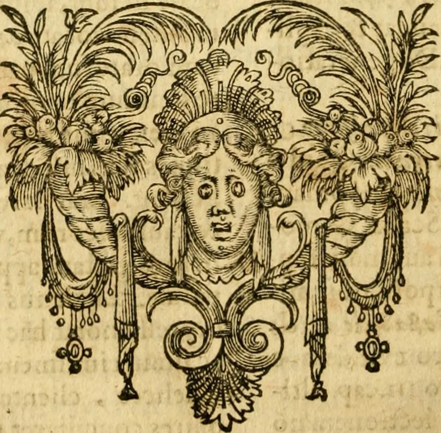 An illustration from Caii Suetonii Tranquilli de xii Caesaribus libri viii : eiusdem de illustribus grammaticis et de claris rhetoribus : Isaacus Casaubonus ex fide vetustissimorum librorum recensuit & libros adiecit animadversionum, 1611, leaf 731