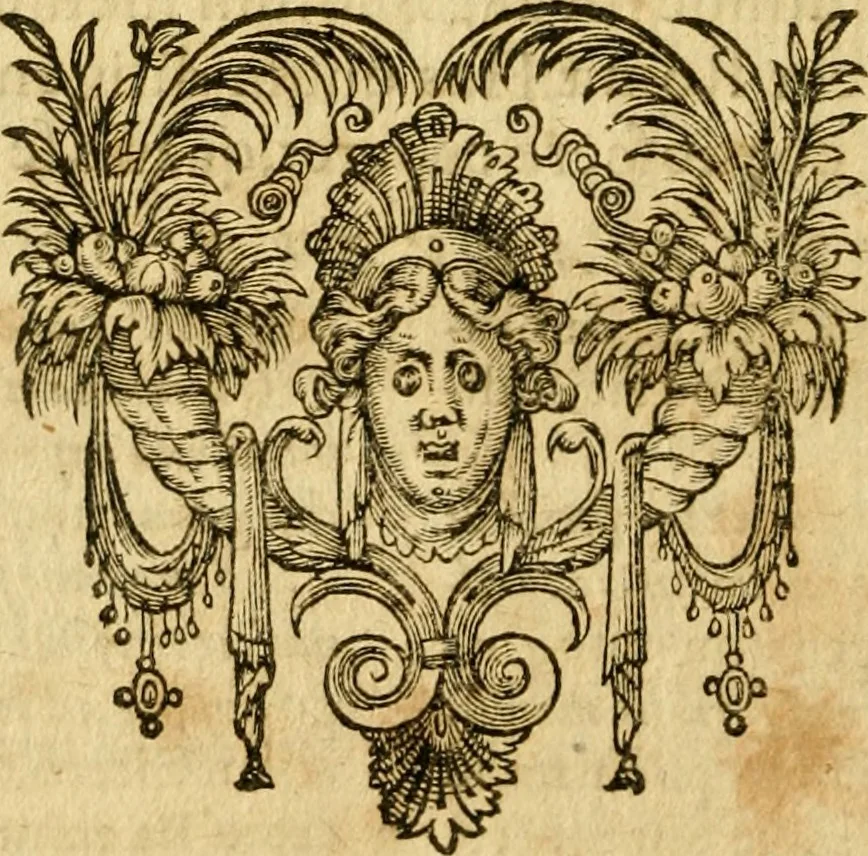 An illustration from Caii Suetonii Tranquilli de xii Caesaribus libri viii : eiusdem de illustribus grammaticis et de claris rhetoribus : Isaacus Casaubonus ex fide vetustissimorum librorum recensuit & libros adiecit animadversionum, 1611, leaf 751