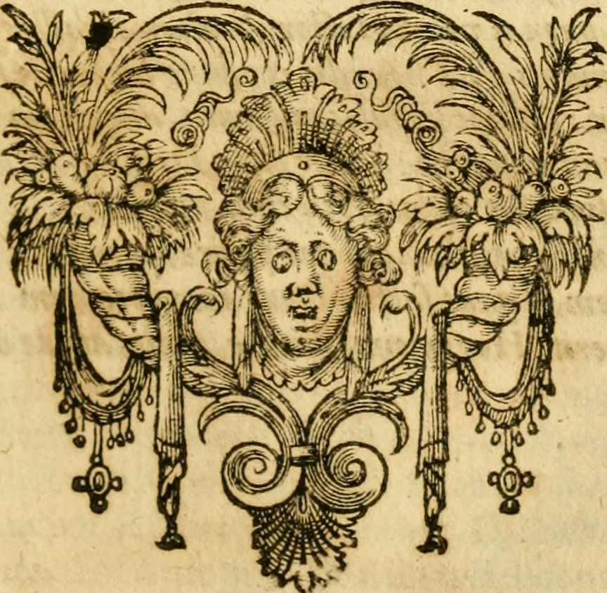 An illustration from Caii Suetonii Tranquilli de xii Caesaribus libri viii : eiusdem de illustribus grammaticis et de claris rhetoribus : Isaacus Casaubonus ex fide vetustissimorum librorum recensuit & libros adiecit animadversionum, 1611, leaf 778