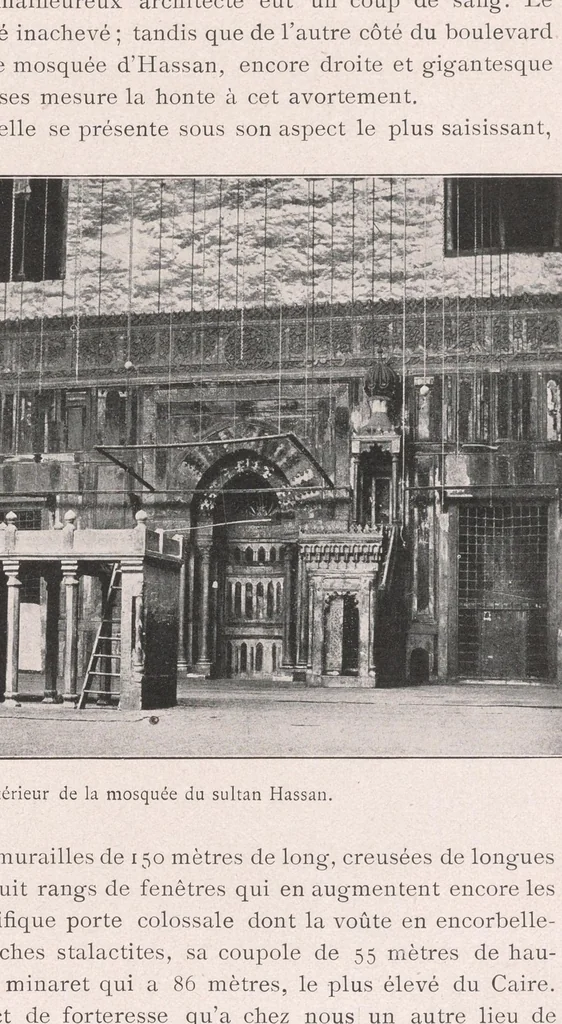 An illustration from Le Caire : le Nil et Memphis, 1906, leaf 77