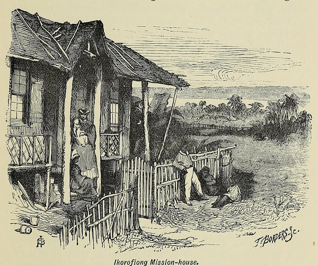 An illustration from Calabar and its mission, 1890, leaf 269
