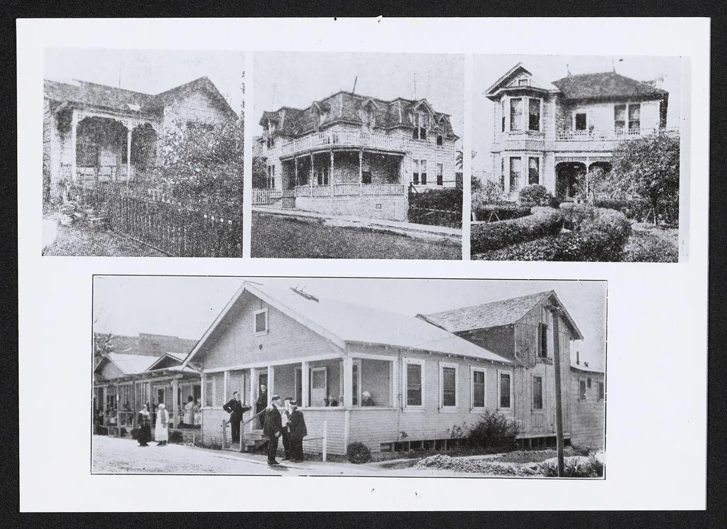 An illustration from A Pictorial History of the Los Angeles Jewish Home for the Aged, 1930, leaf 2