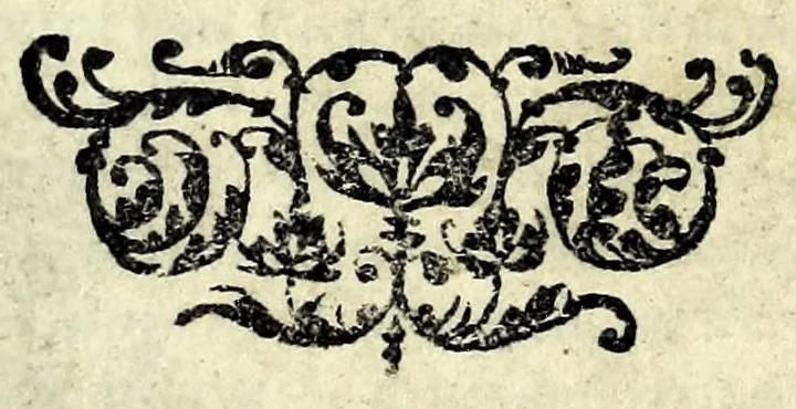 An illustration from Calandra : comedia, 1569, leaf 3