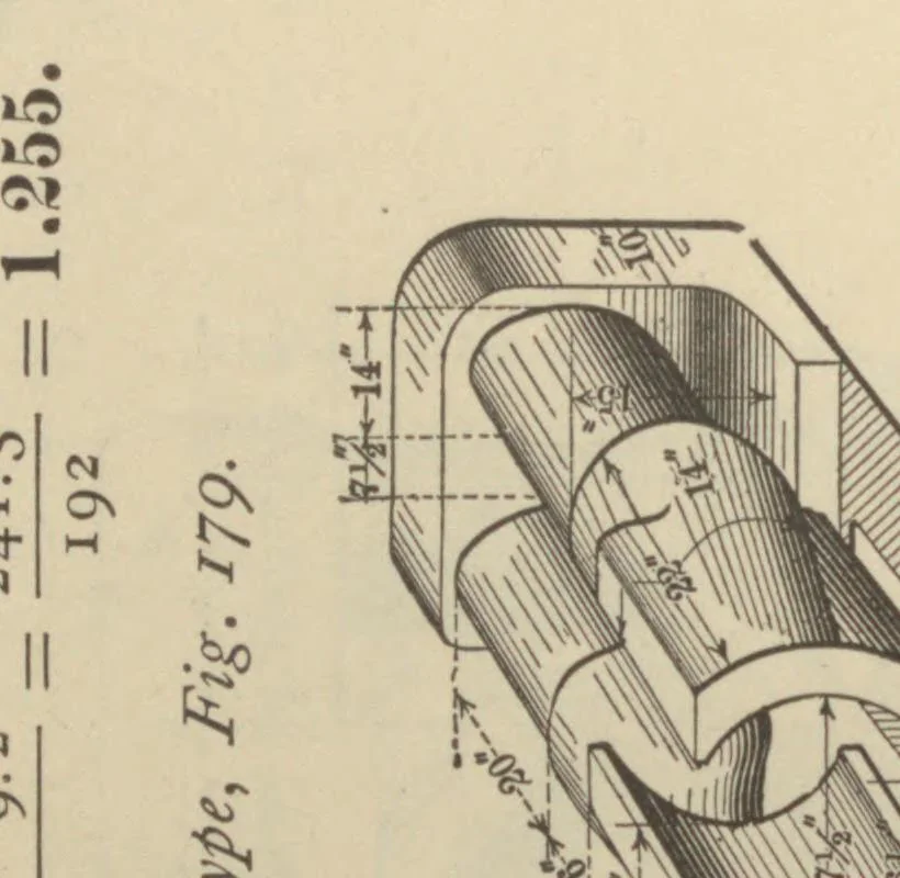An illustration from Practical calculation of dynamo-electric machines; a manual for electrical and mechanical engineers and a text-book for students of electrical engineering: continuous current machinery;, 1902, leaf 298