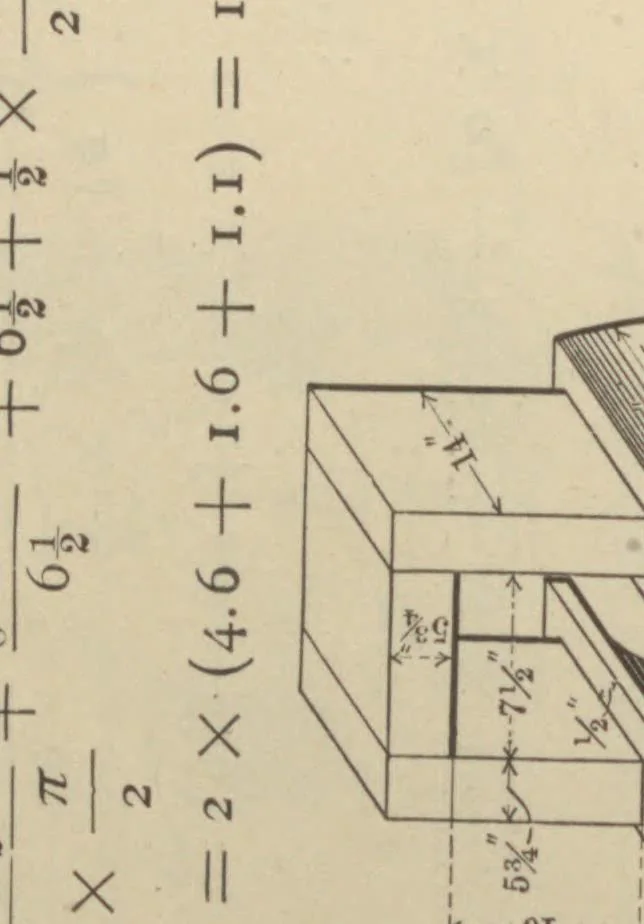 An illustration from Practical calculation of dynamo-electric machines; a manual for electrical and mechanical engineers and a text-book for students of electrical engineering: continuous current machinery;, 1902, leaf 300