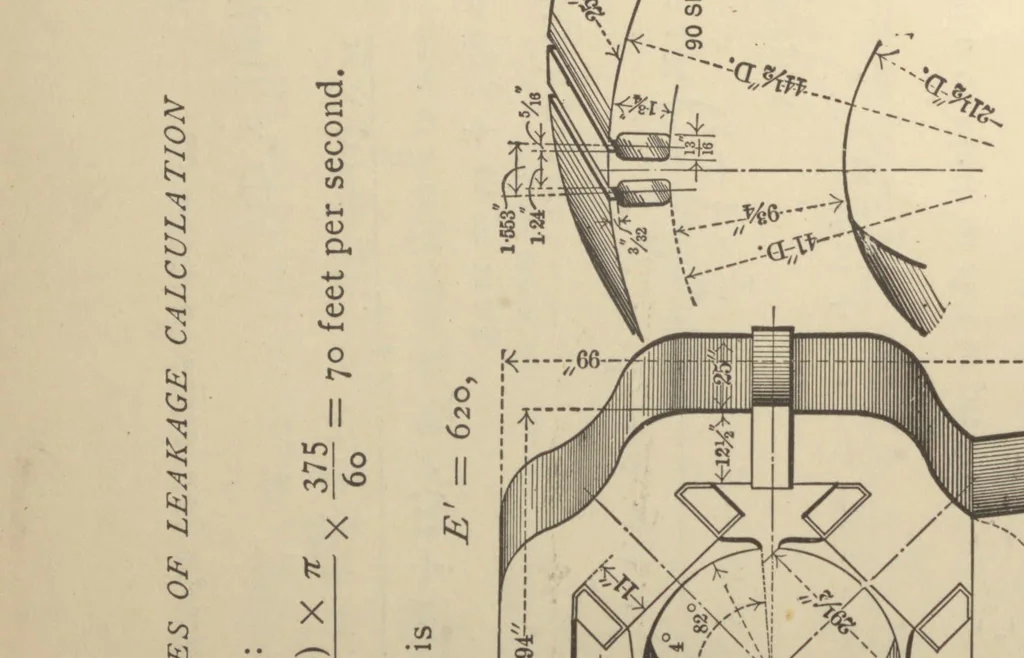 An illustration from Practical calculation of dynamo-electric machines; a manual for electrical and mechanical engineers and a text-book for students of electrical engineering: continuous current machinery;, 1902, leaf 684