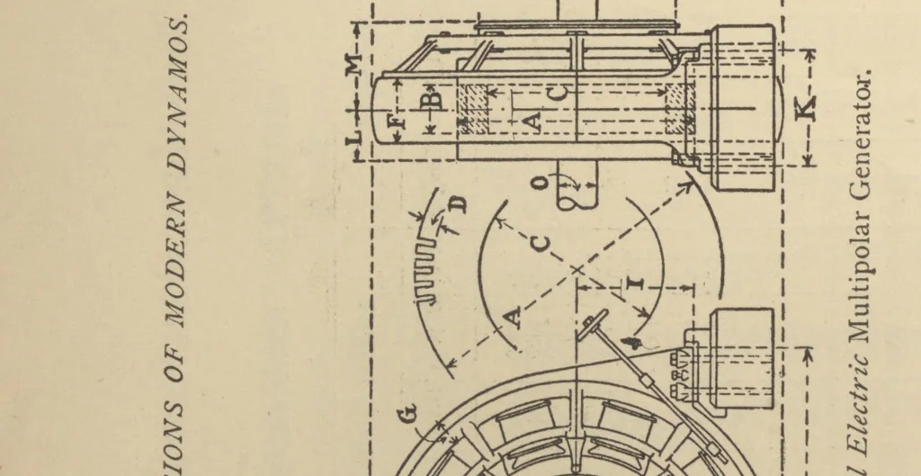 An illustration from Practical calculation of dynamo-electric machines; a manual for electrical and mechanical engineers and a text-book for students of electrical engineering: continuous current machinery;, 1902, leaf 728