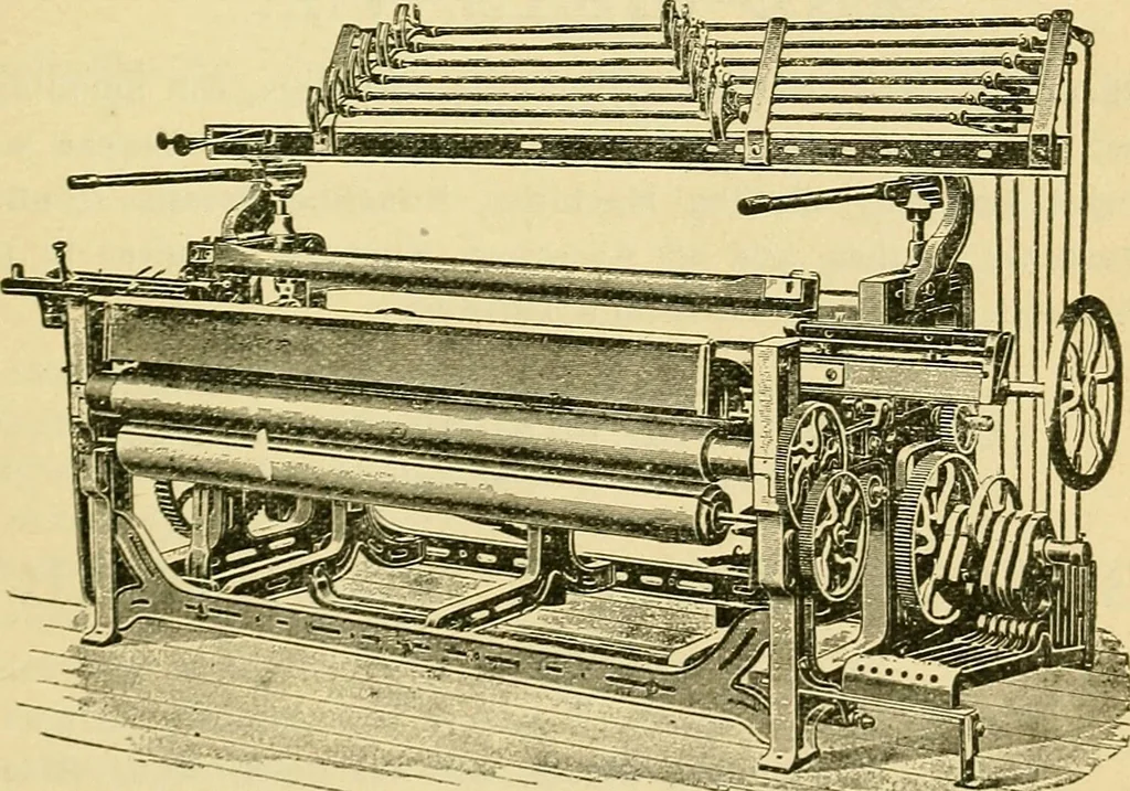 An illustration from Calculations in yarns and fabrics, 1920, leaf 334