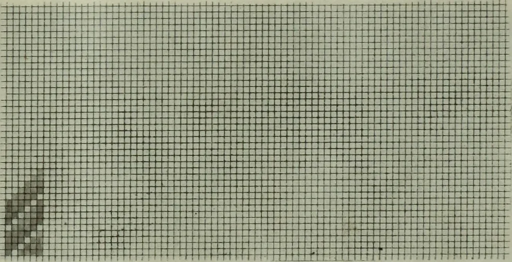 An illustration from Calculations and tables, connected with the art of weaving, 1700, leaf 358