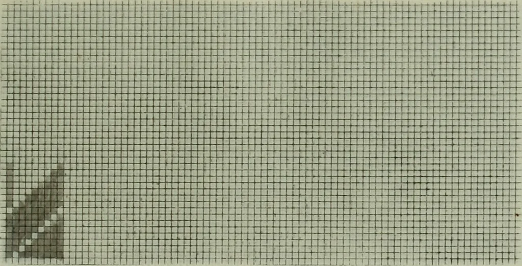 An illustration from Calculations and tables, connected with the art of weaving, 1700, leaf 360