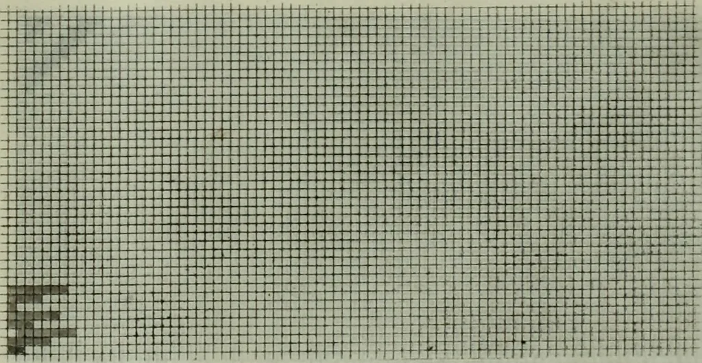 An illustration from Calculations and tables, connected with the art of weaving, 1700, leaf 360