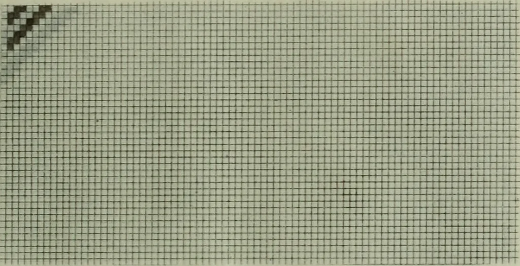 An illustration from Calculations and tables, connected with the art of weaving, 1700, leaf 362