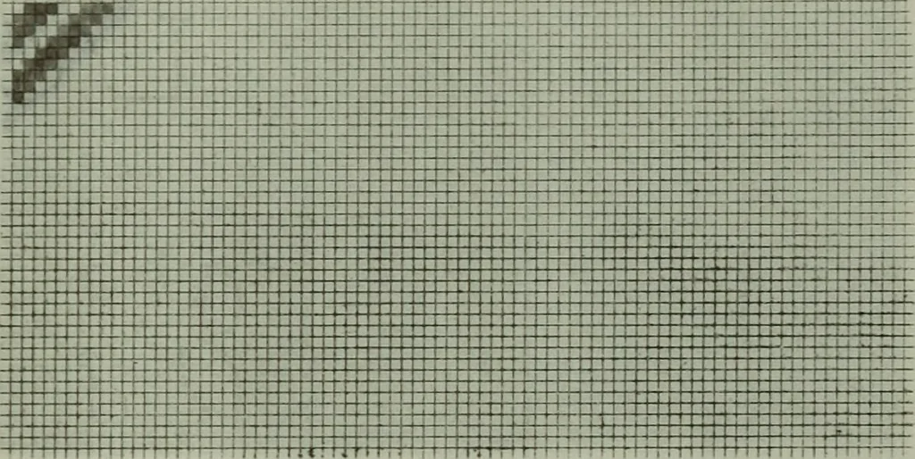 An illustration from Calculations and tables, connected with the art of weaving, 1700, leaf 362
