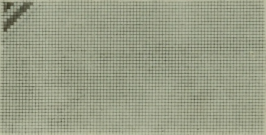 An illustration from Calculations and tables, connected with the art of weaving, 1700, leaf 362