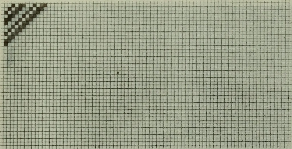 An illustration from Calculations and tables, connected with the art of weaving, 1700, leaf 364