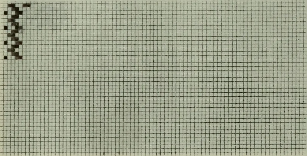 An illustration from Calculations and tables, connected with the art of weaving, 1700, leaf 368