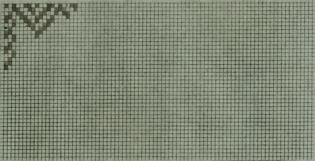 An illustration from Calculations and tables, connected with the art of weaving, 1700, leaf 370