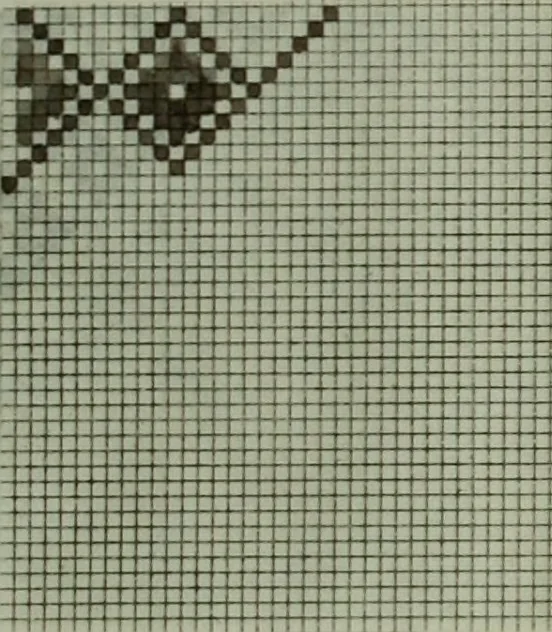 An illustration from Calculations and tables, connected with the art of weaving, 1700, leaf 376