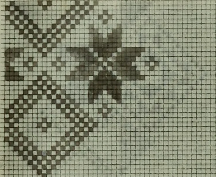 An illustration from Calculations and tables, connected with the art of weaving, 1700, leaf 384