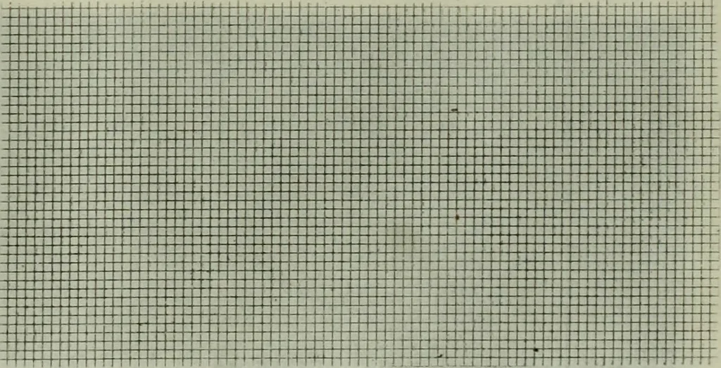 An illustration from Calculations and tables, connected with the art of weaving, 1700, leaf 424