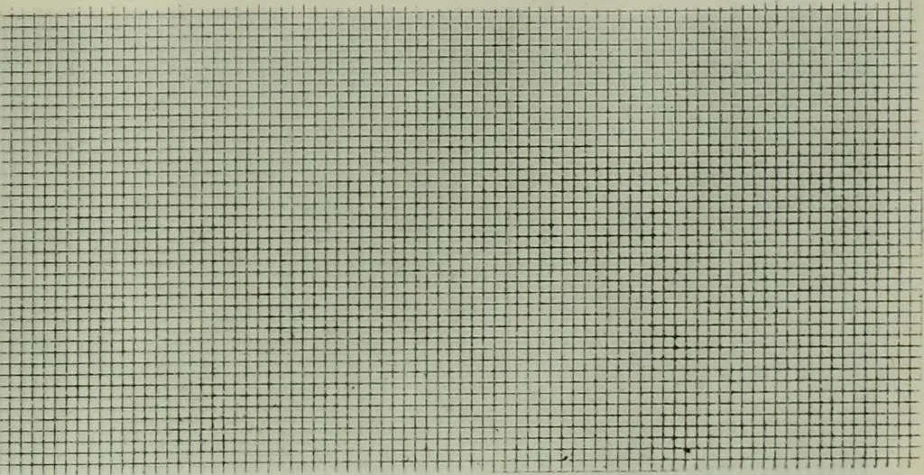 An illustration from Calculations and tables, connected with the art of weaving, 1700, leaf 436