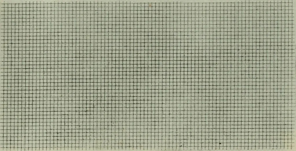 An illustration from Calculations and tables, connected with the art of weaving, 1700, leaf 440