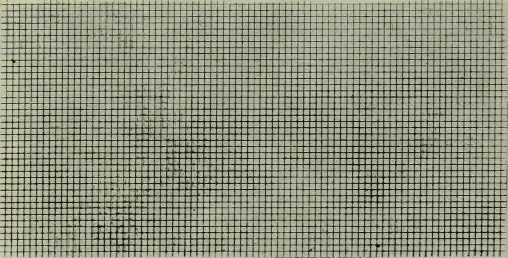 An illustration from Calculations and tables, connected with the art of weaving, 1700, leaf 592