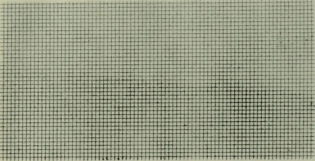 An illustration from Calculations and tables, connected with the art of weaving, 1700, leaf 604