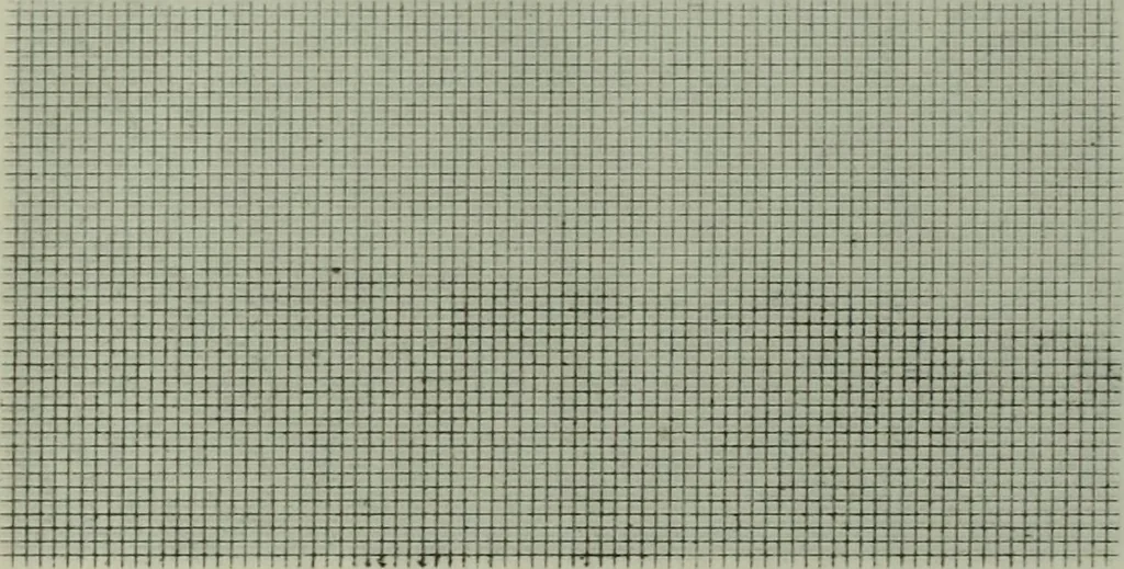 An illustration from Calculations and tables, connected with the art of weaving, 1700, leaf 608