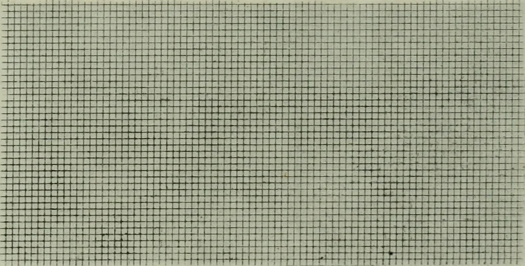 An illustration from Calculations and tables, connected with the art of weaving, 1700, leaf 674