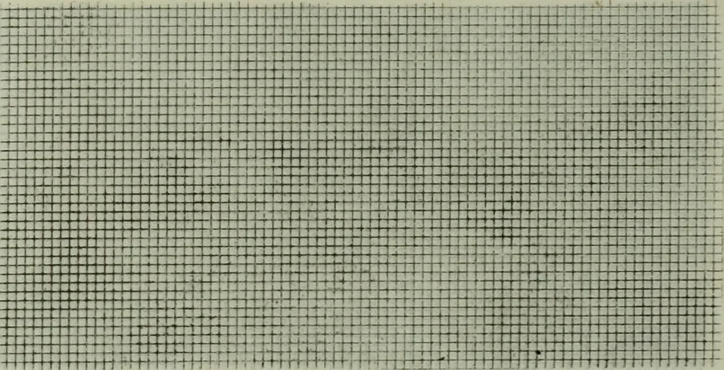 An illustration from Calculations and tables, connected with the art of weaving, 1700, leaf 676