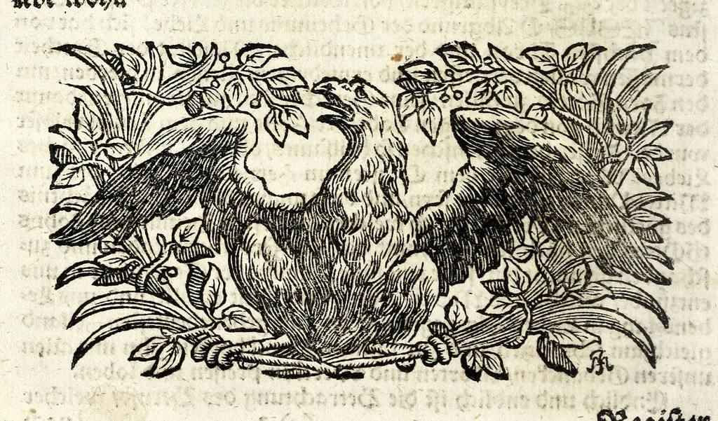 An illustration from Calendarium perpetuum universale, das ist, Immerwährender allgemeiner Calender : der Natur und Zucht, Kunst und Wissenschafft, Tugend und Gesundheit, Vernunfft und Weisheit, Wirthschafft und Vergnüglichkeit, Erbauung der Gemüts-Ruhe und Pflanzung der Seeligkeit : hohen, mittleren und niedrigen Standes-Personen auf den Horizont des Christl. Microcosmi gerichtet, und mit herrlichen Arcanitäten zu jedermännigliches besten bereichert und an das Tages-Licht geben : auch mit unterschiedlichen darzu nutzlichen und dienlichen Figuren gezieret, 1707, leaf 14