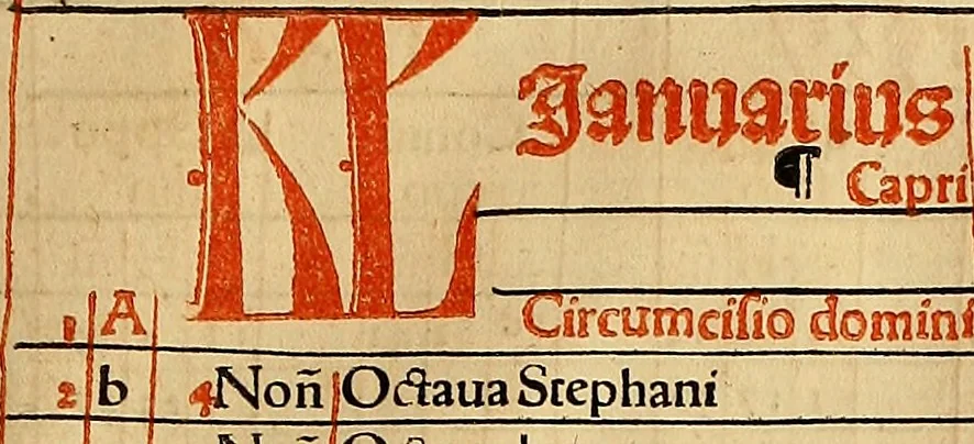 An illustration from Calendarivm Romanvm magnum : Caesaree maiestati dicatum, 1518, leaf 190