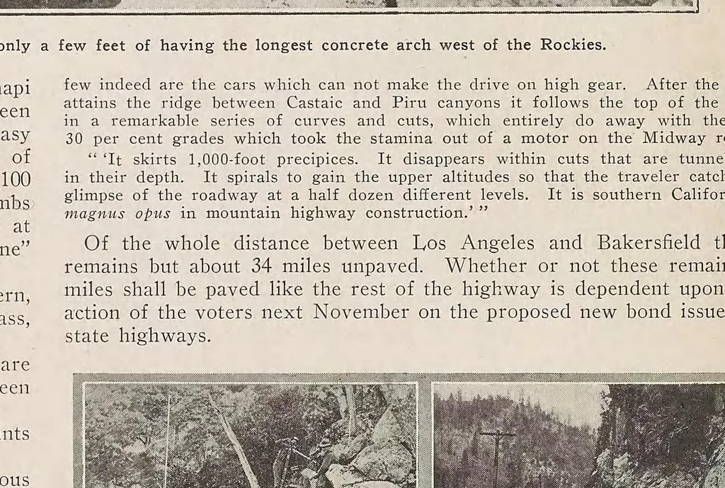 An illustration from California highway bulletin, 1912, leaf 4