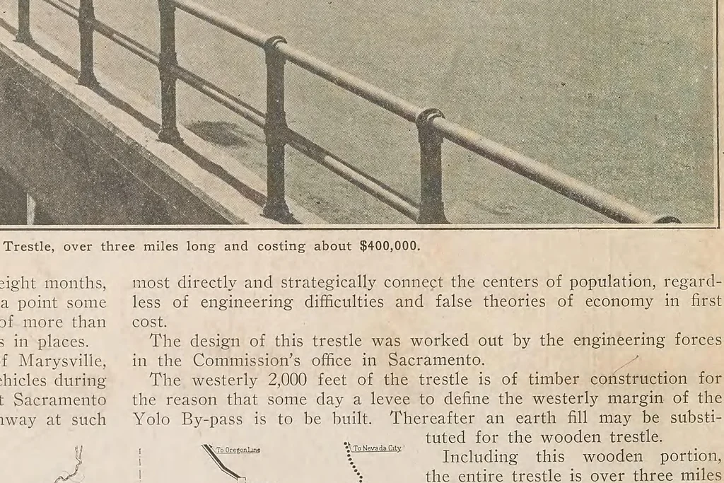 An illustration from California highway bulletin, 1912, leaf 6