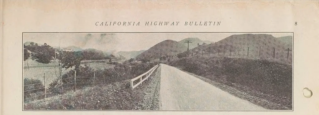An illustration from California highway bulletin, 1912, leaf 8