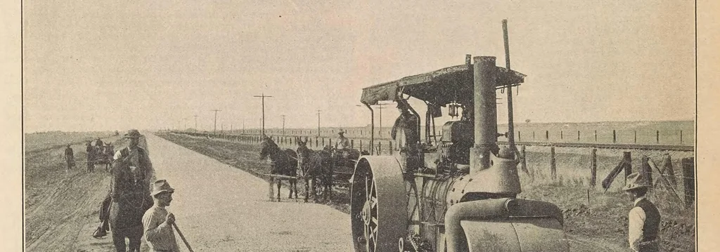 An illustration from California highway bulletin, 1912, leaf 6