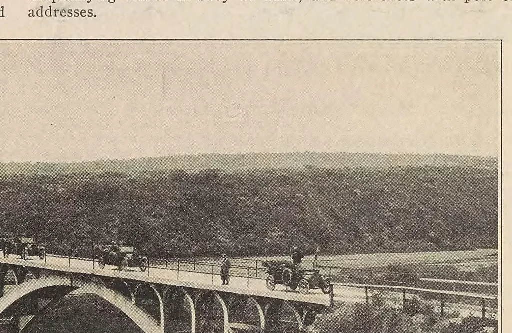 An illustration from California highway bulletin, 1912, leaf 9