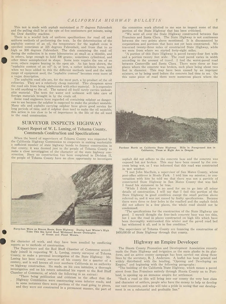 An illustration from California highway bulletin, 1912, leaf 7