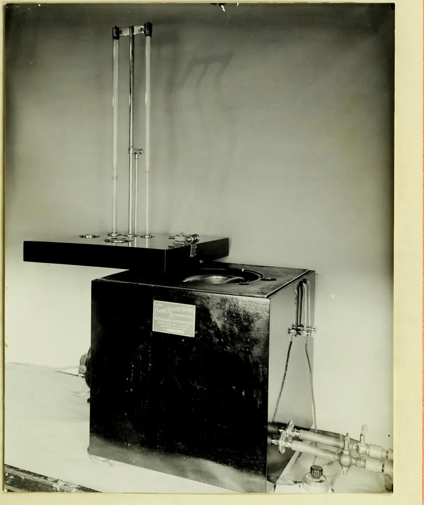 An illustration from Calorific values of American woods, 1916, leaf 66