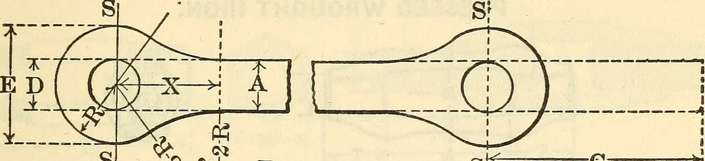 An illustration from Cambria steel; a handbook of information relating to structural steel manufactured by the Cambria Steel Co., 1903, leaf 348